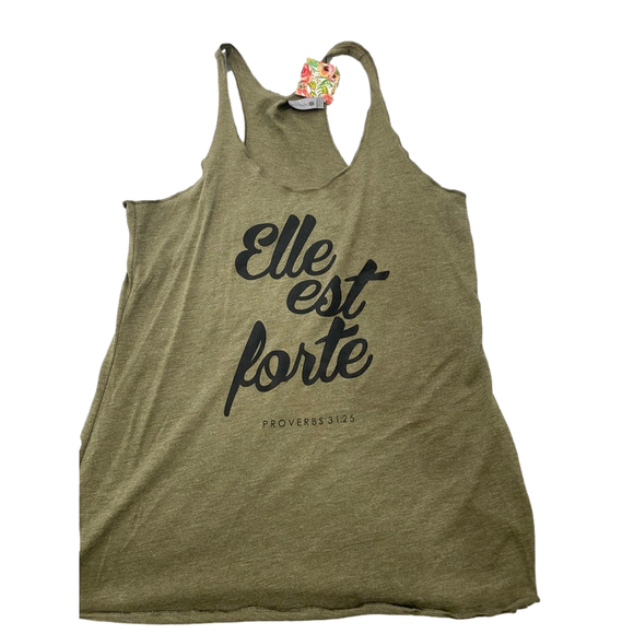 She is clothing - tank- proverbs - large - Picture 1 of 3